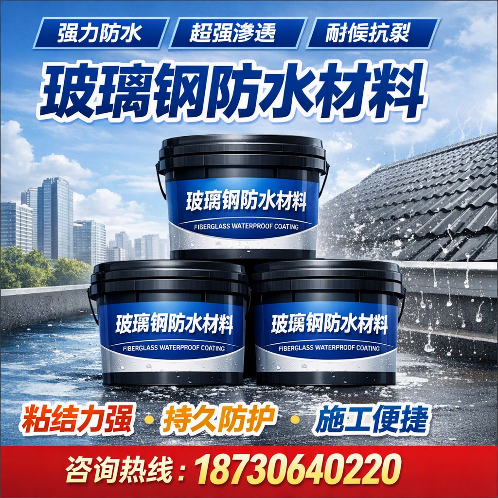 了解玻璃钢防水材料的市场趋势，张掖 企业不可不知