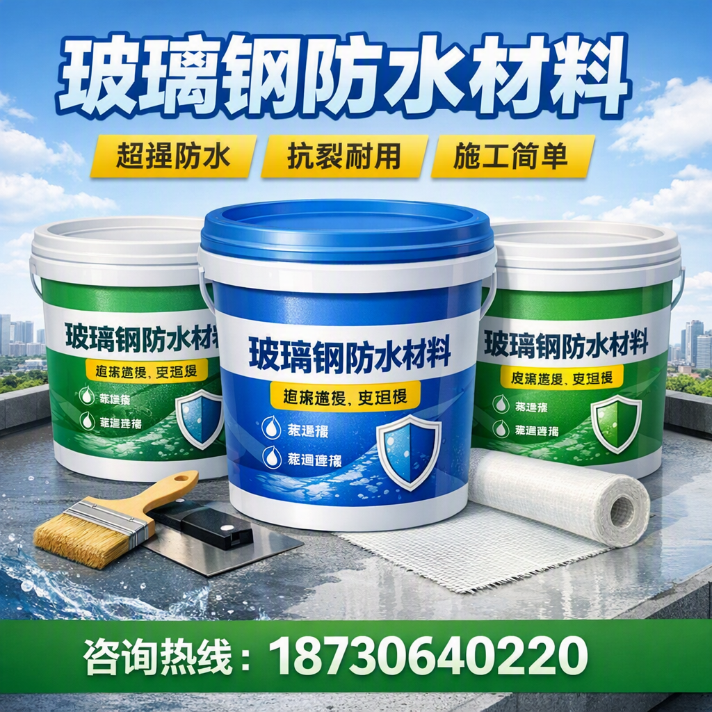了解玻璃钢防水材料的市场趋势,张掖 企业不可不知
